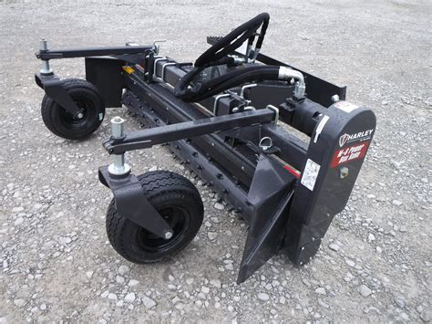 skid steer harley rake attachment - harley|walk behind harley power rake.